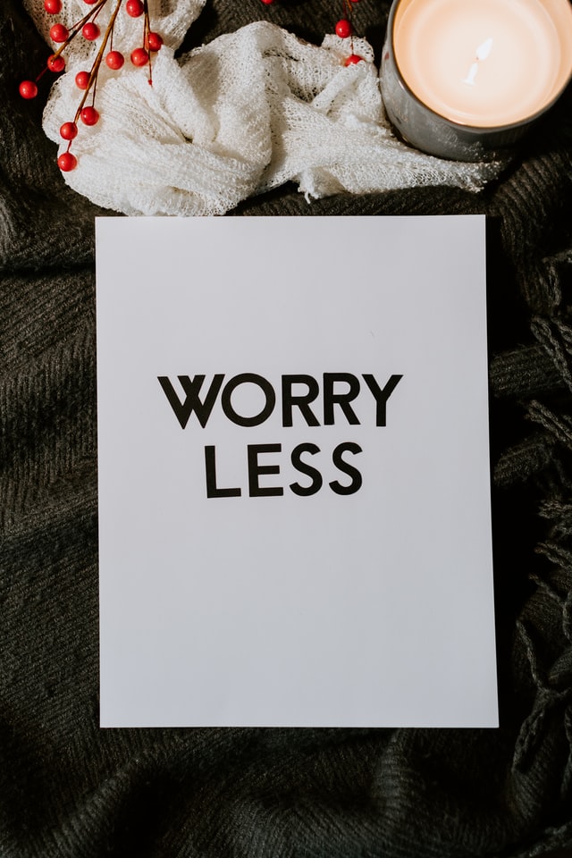 worry less anxiety