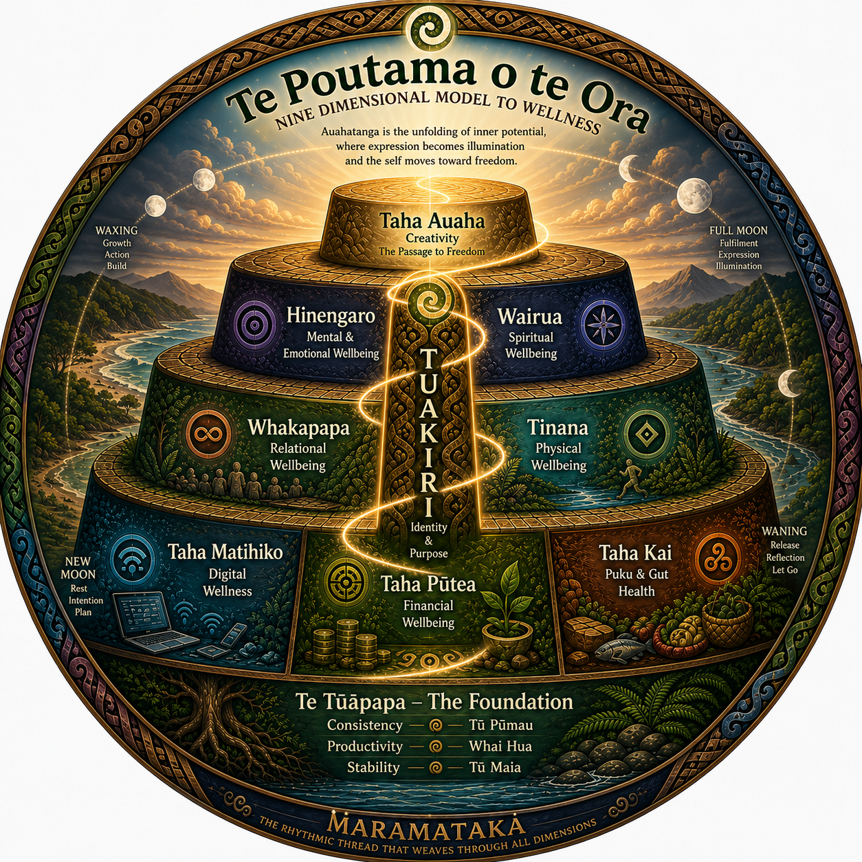 Te Ara Iwa – Walking the Path of Nine in Rhythm with the Moon