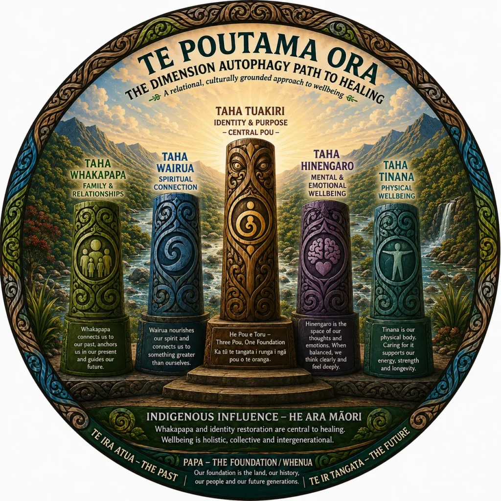 Te Poutama o te Ora: dimension autophagy, the path to healing