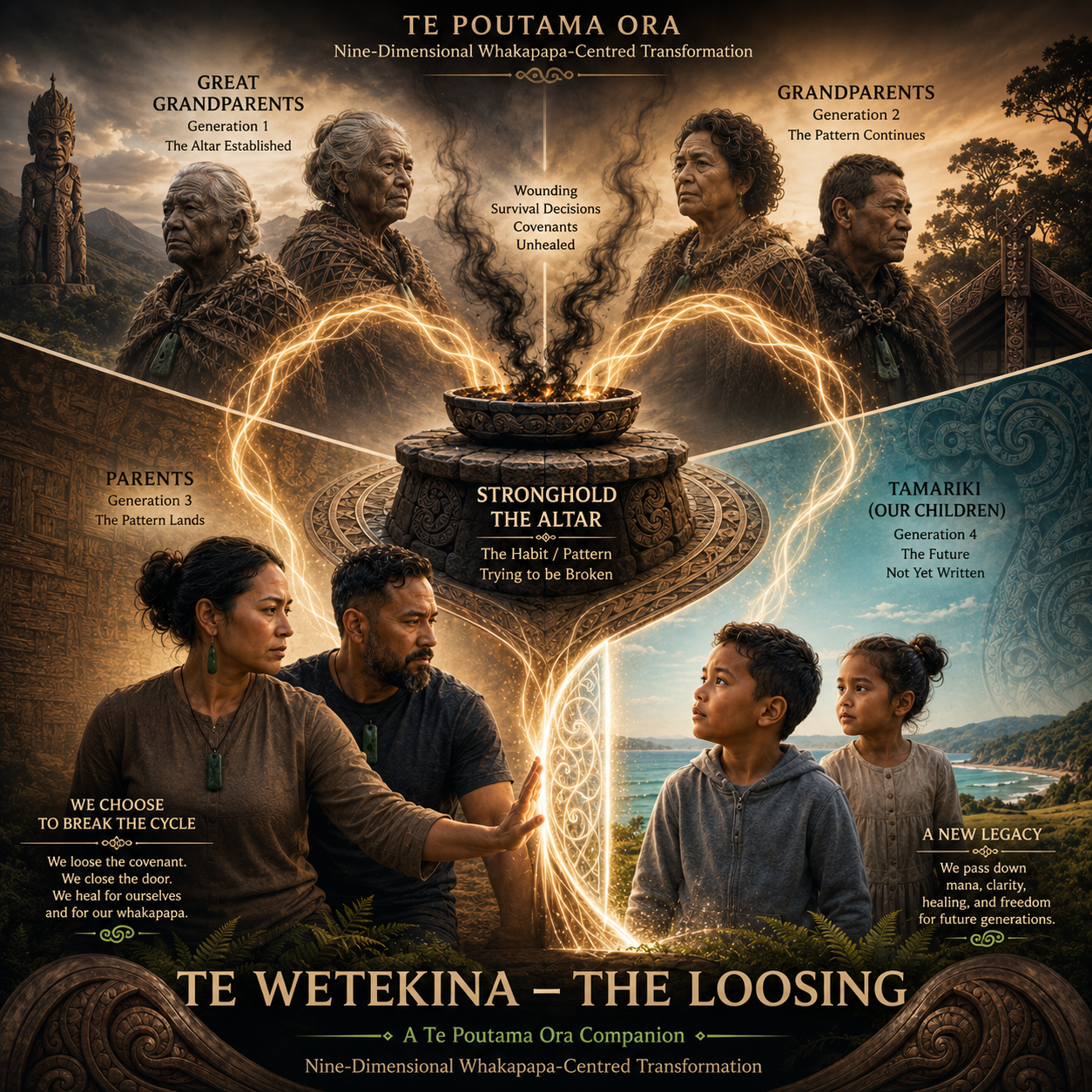 Te Wetekina — The Loosing – A Companion Tool for When Strongholds Block the Autophagy Process