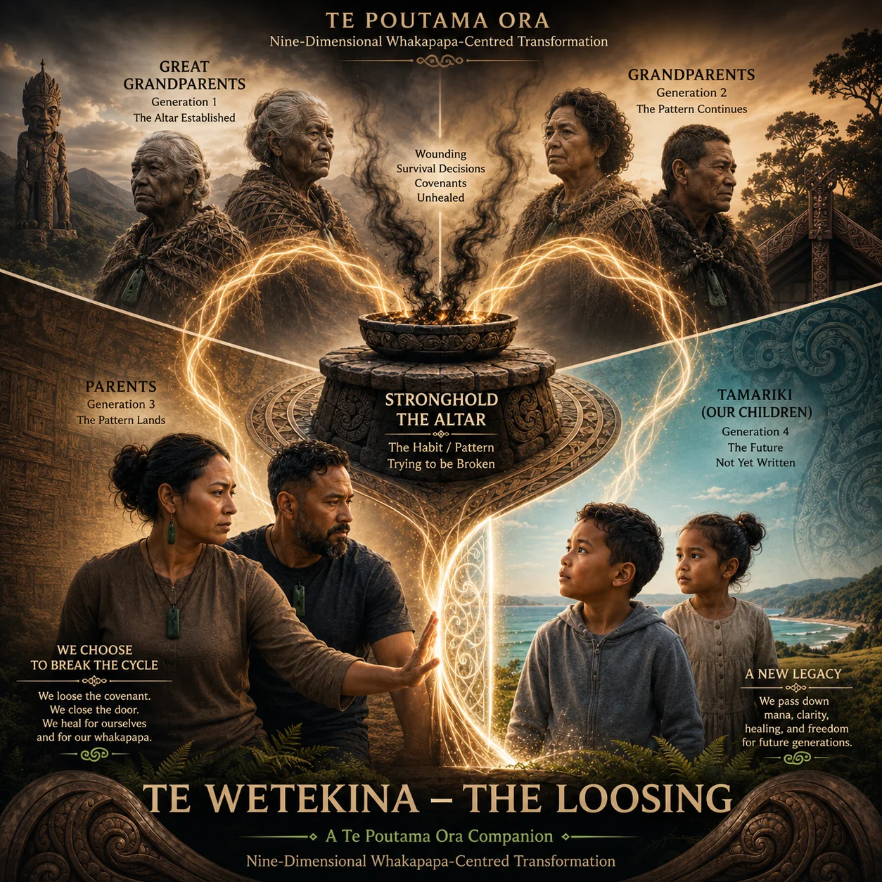 Te Wetekina — The Loosing – A Companion Tool for When Strongholds Block the Autophagy Process